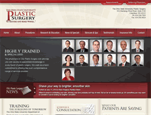 Tablet Screenshot of osuplasticsurgery.com